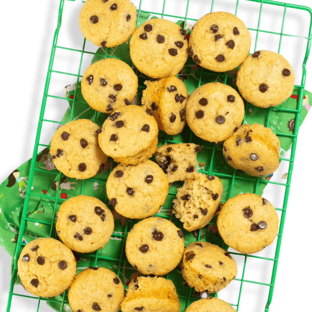 Mini Muffin Salvavita con Gocce di Cioccolato (fatti con Yogurt)