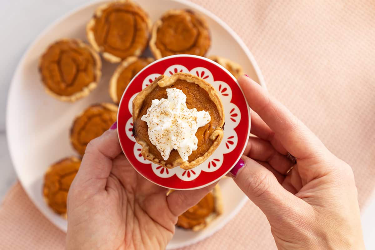 Mini tortini di zucca