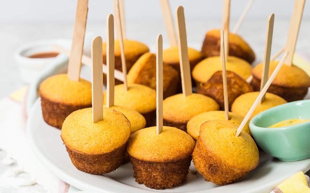 Morsi di muffin al mais