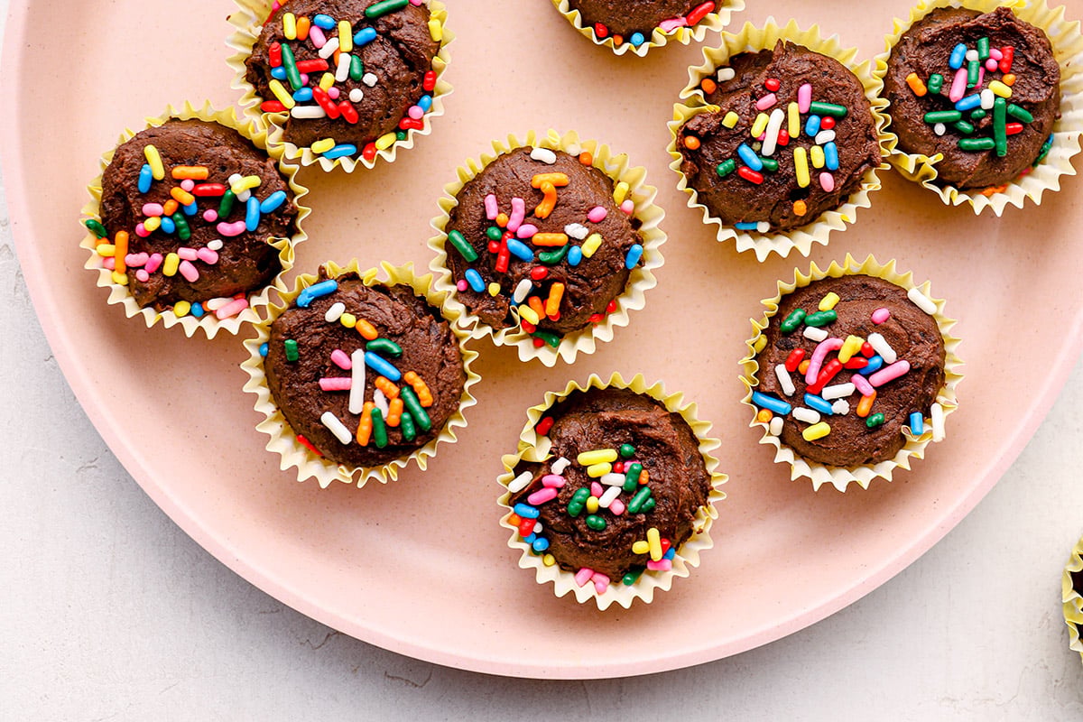 Morsi facili di brownie ai fagioli neri