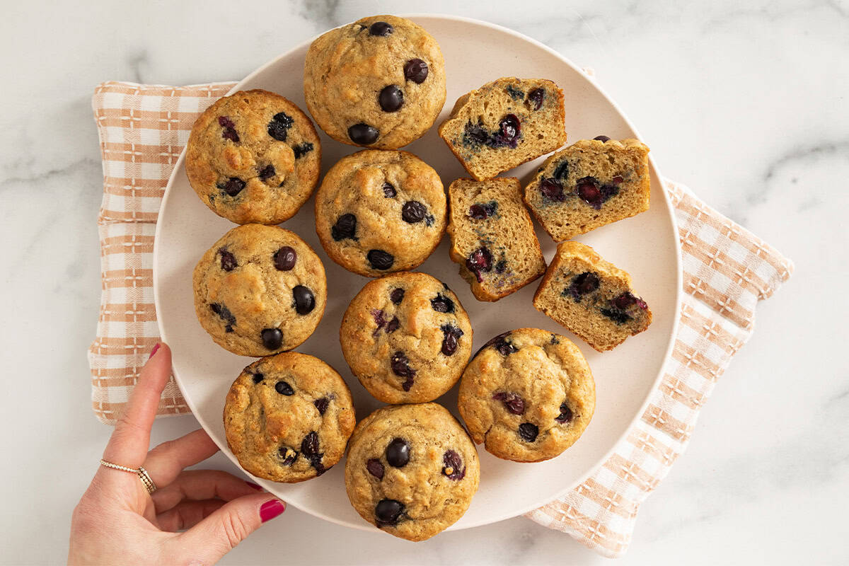 I migliori muffin ai mirtilli (con una dose segreta di proteine)