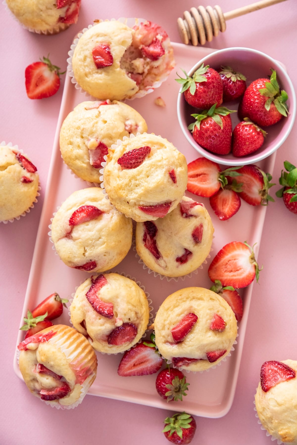 Muffin alle fragole