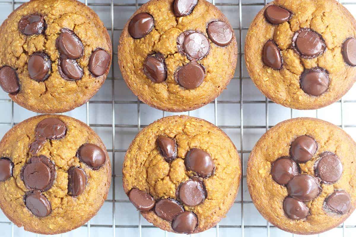 Muffin d'avena e zucca preferiti (sani e così buoni!)