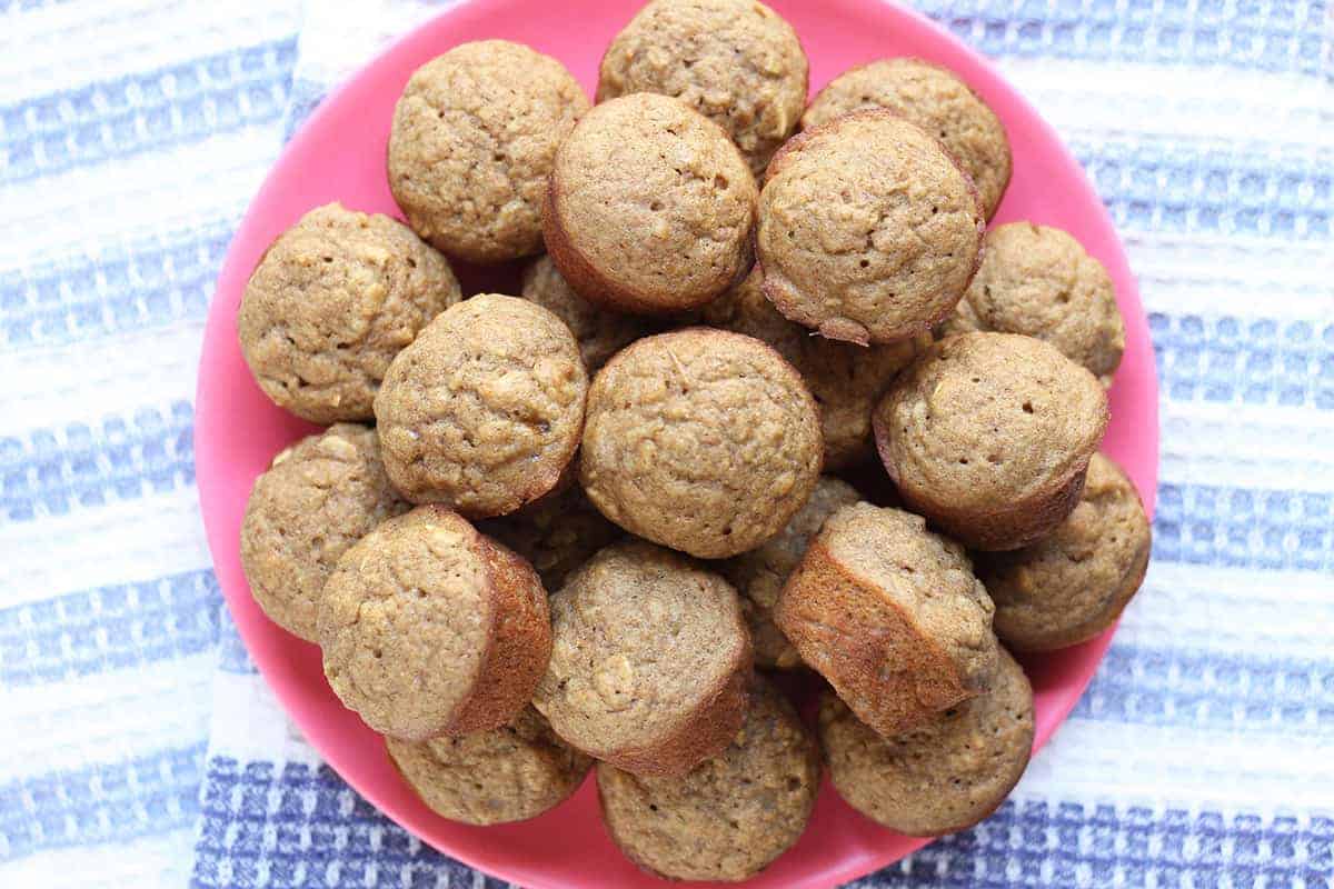 Muffin preferiti con salsa di mele (a basso contenuto di zucchero)