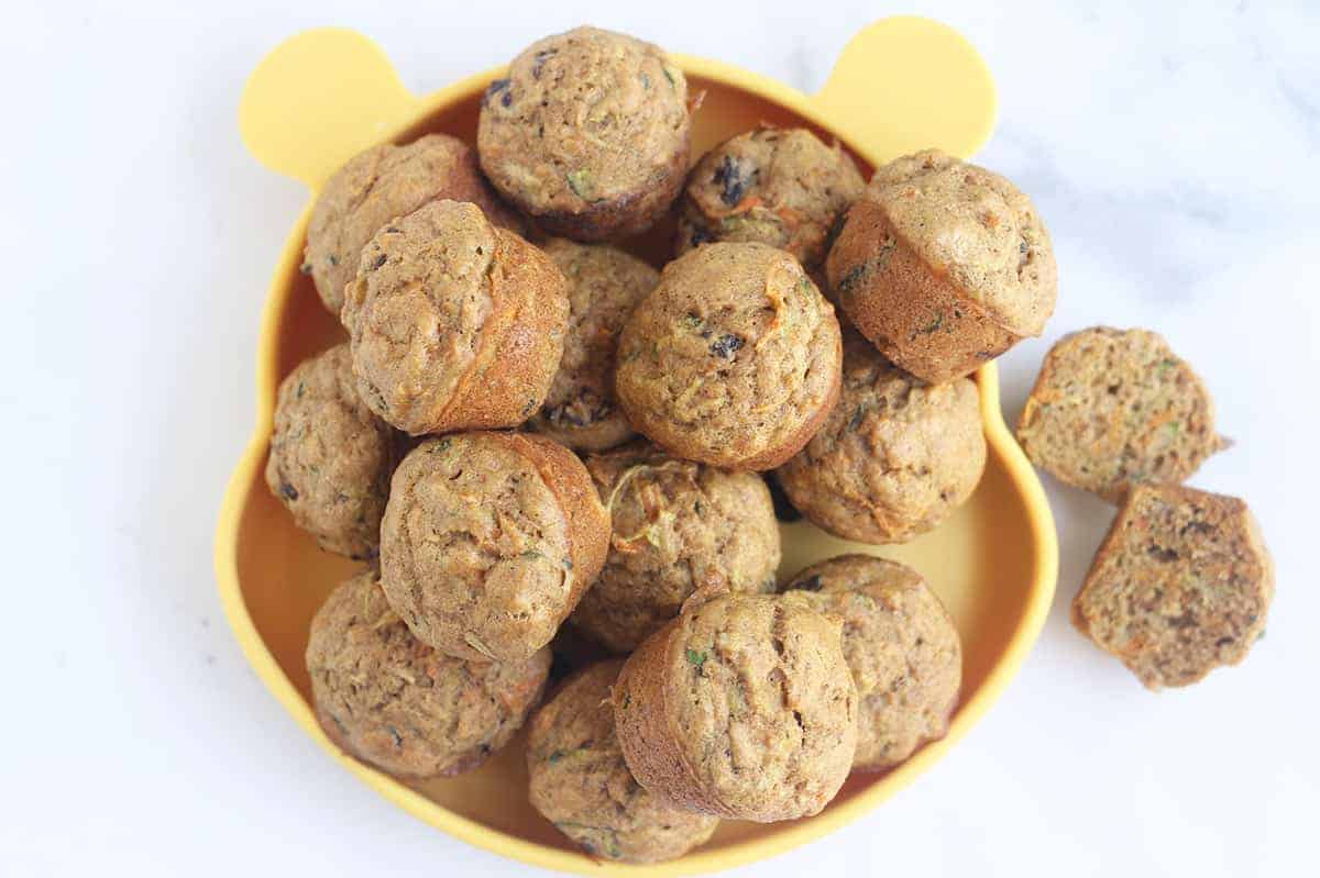 Muffin Semplici Con Zucchine E Carote (4 Tipi Di Prodotti!)