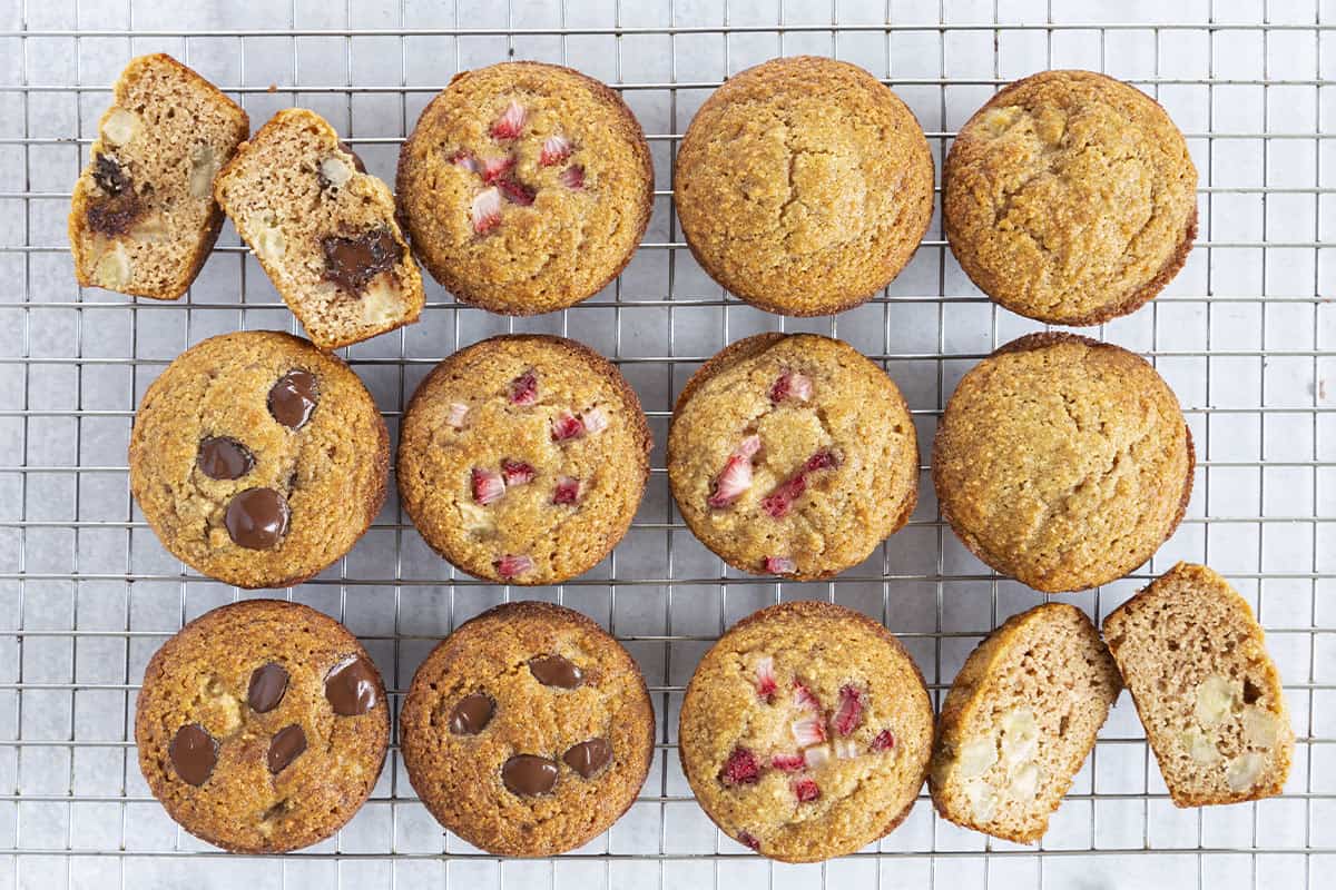 Muffin Soffici Con Farina Di Mandorle