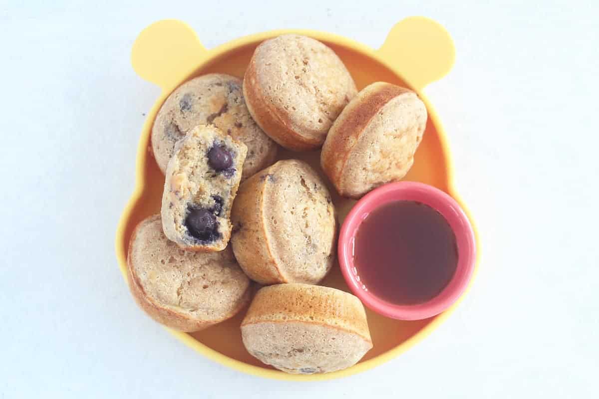 Muffin soffici con pancake