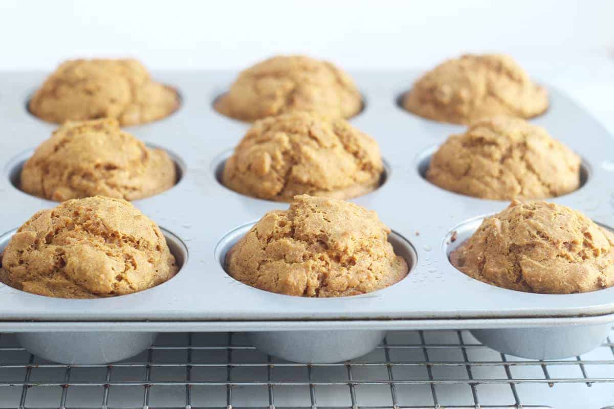 Muffin soffici di patate dolci
