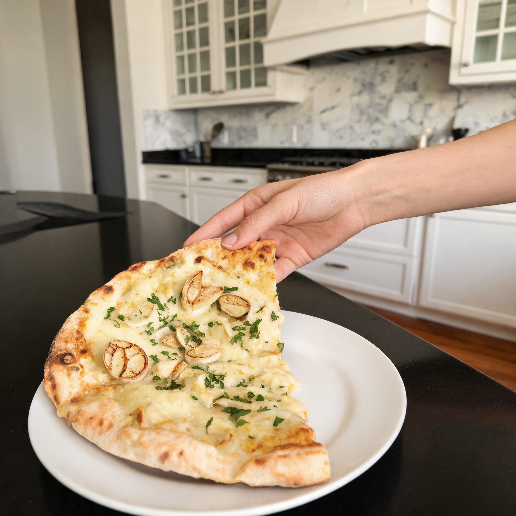 Naan al Formaggio e Aglio Proteico - La Ricetta Perfetta per Chi Va in Palestra
