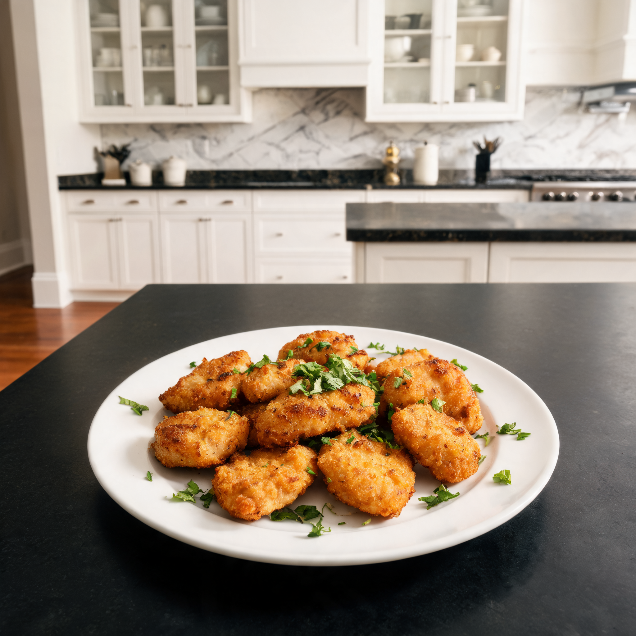 Nuggets di Pollo Speziati Fatti in Casa (Super Proteici!)