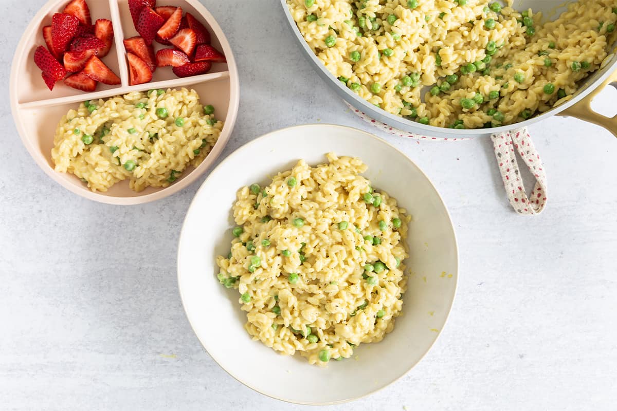Orzotto con Piselli