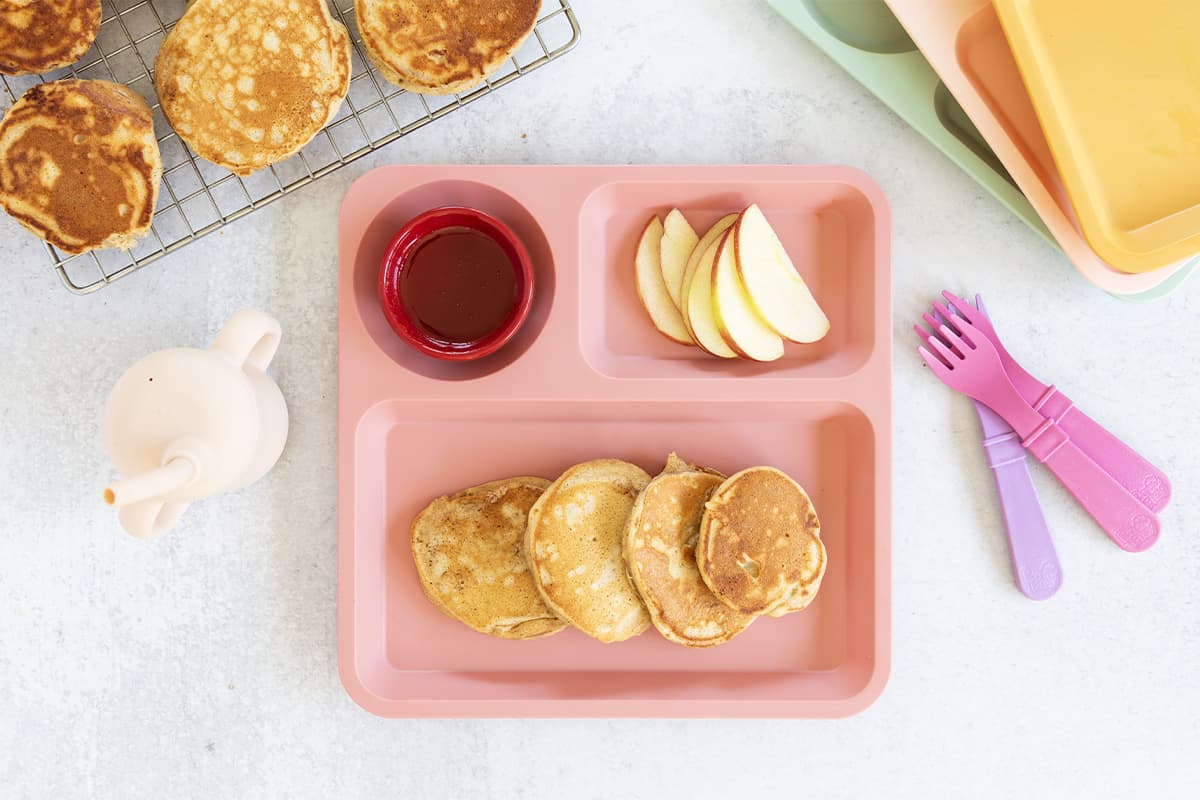 Pancake alle mele e cannella