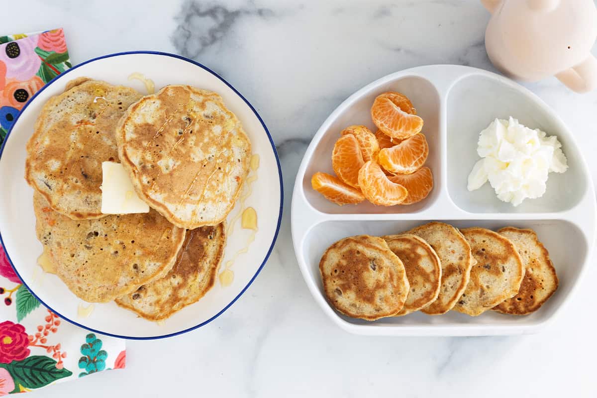 Pancake preferiti con torta di carote