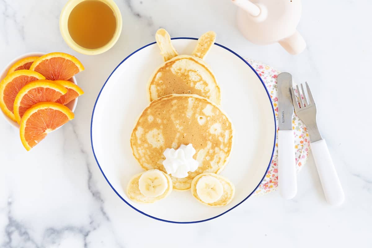 Pancake preferiti del coniglietto pasquale