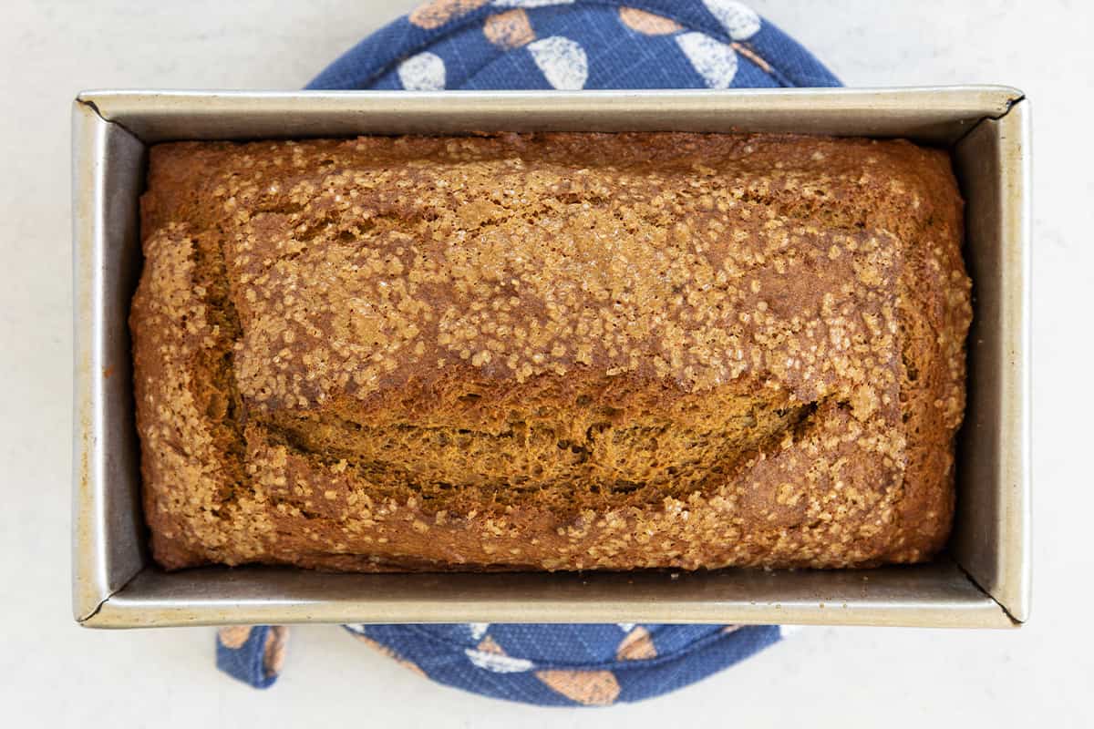 Pane alla banana e zucca