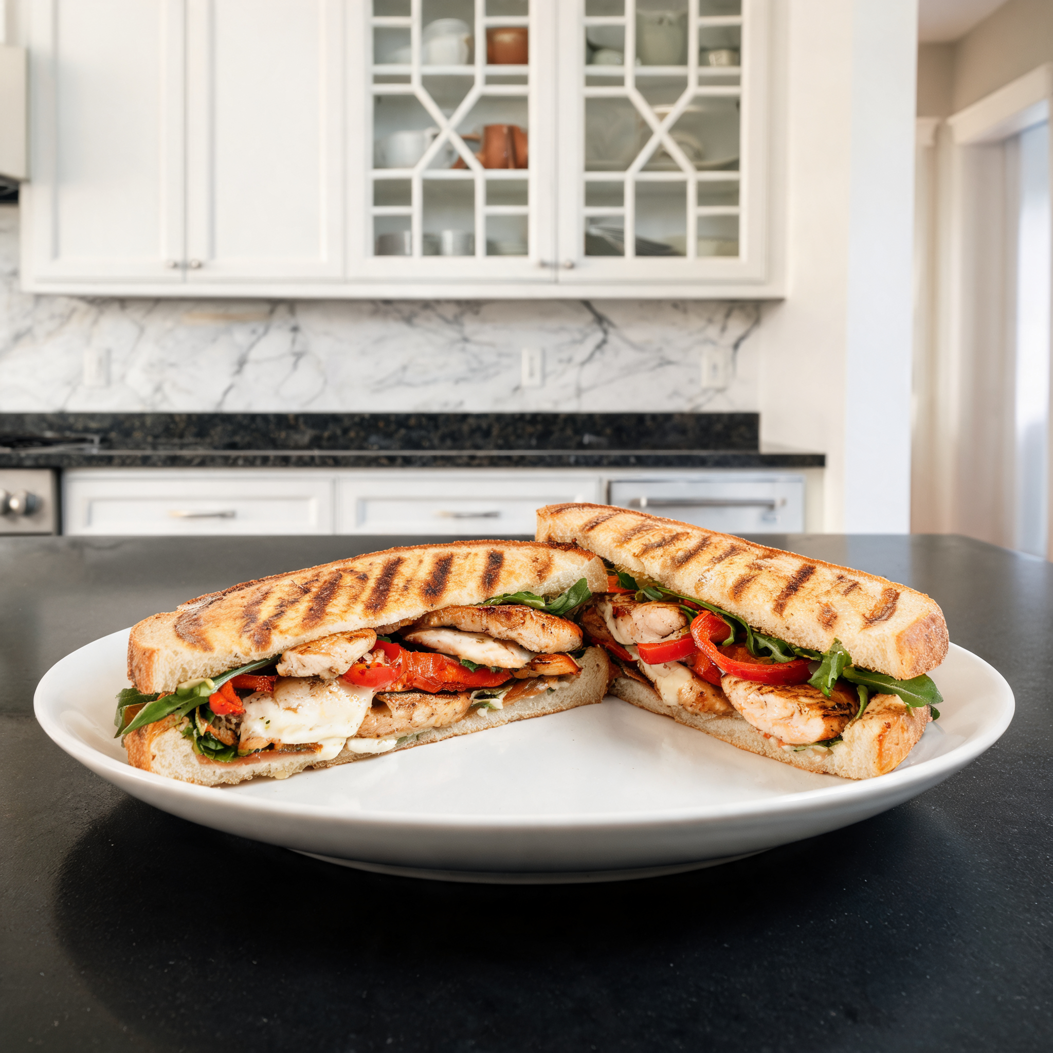 Panino di Pollo Speziato Fatto in Casa - Proteico e Leggero