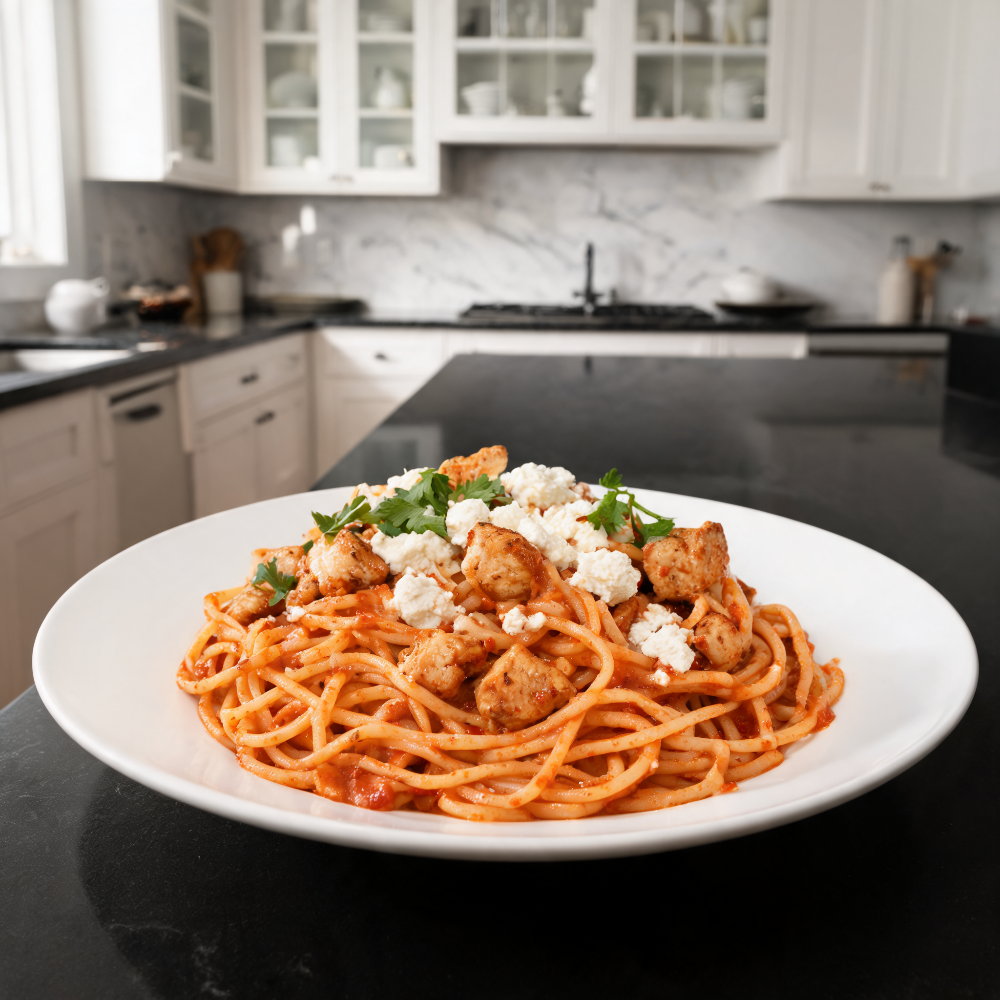 Pasta al Pollo Piccante e Ricotta - La Ricetta Proteica Che Ti Piace