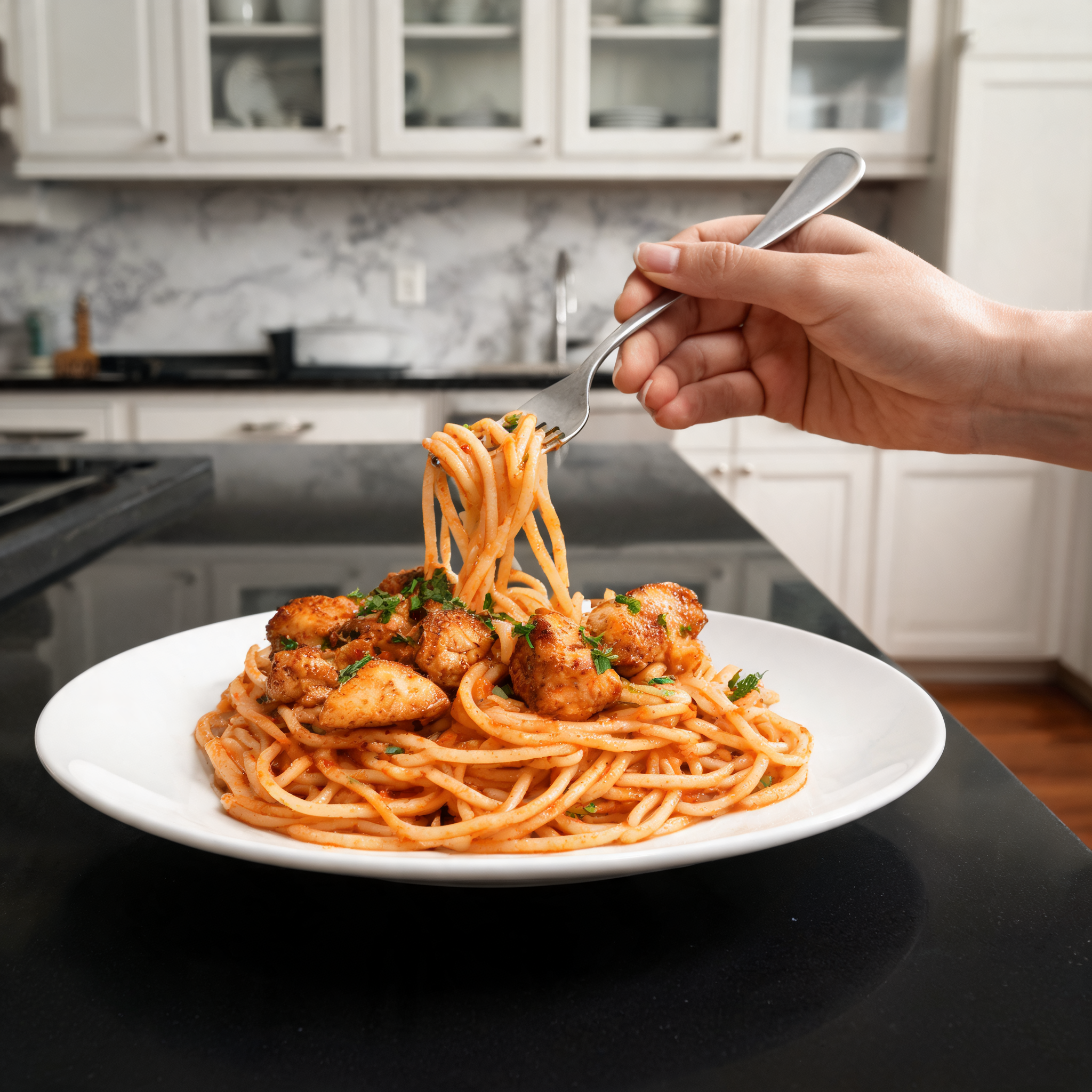 Pasta al Pollo Piccante - La Ricetta Proteica del Momento