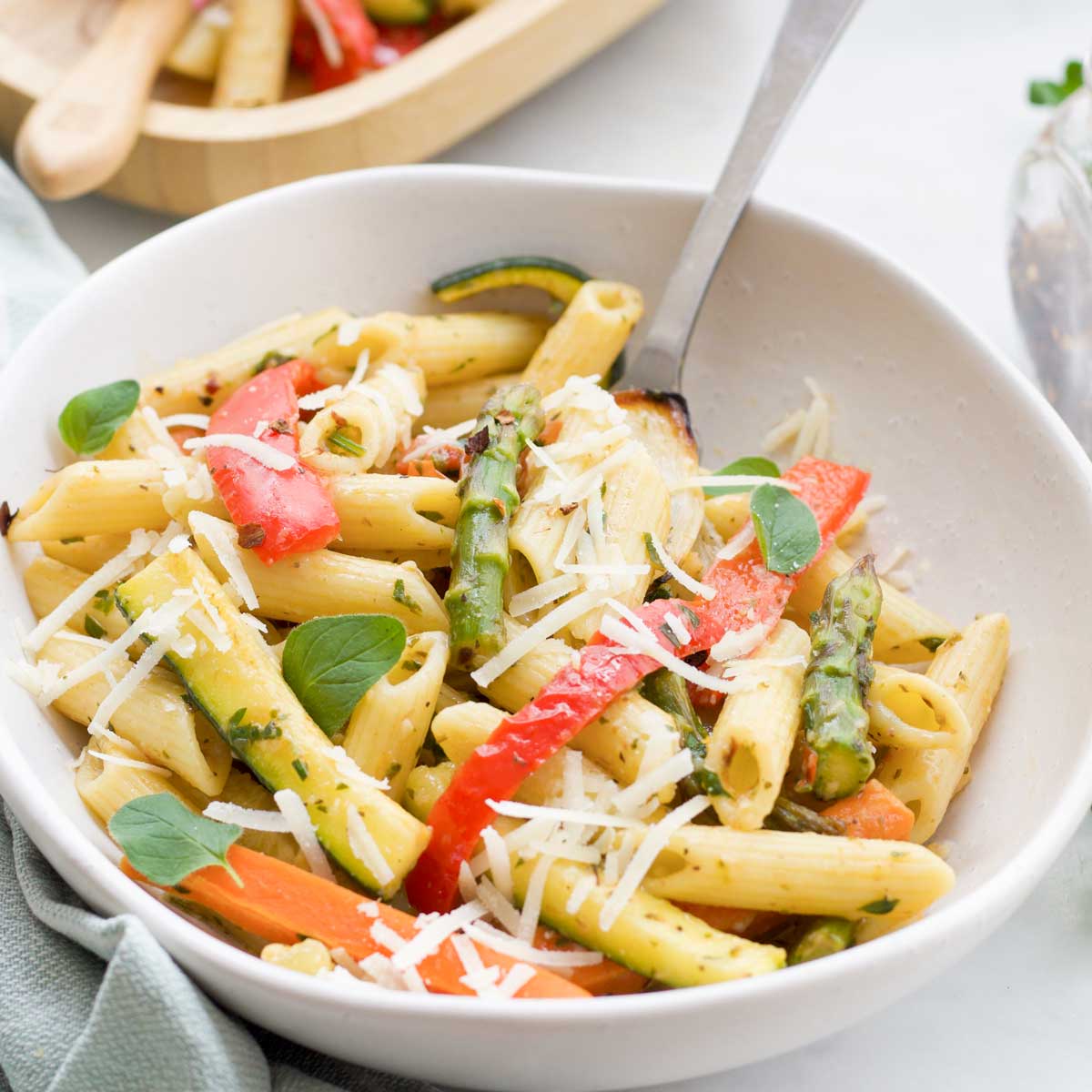 Pasta Di Verdure Arrostite
