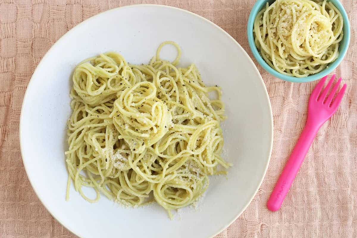 Pasta facile all'avocado