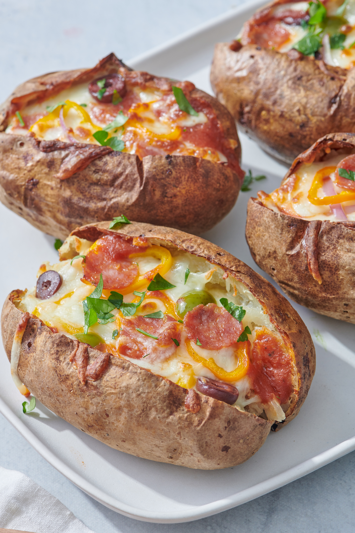 Patate Ripiene Alla Pizza
