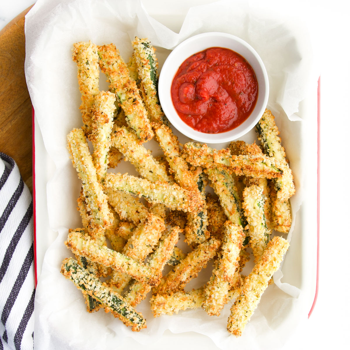 Patatine fritte di zucchine