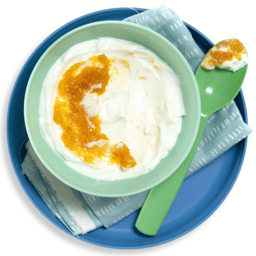 Yogurt alla pesca fatto in casa irresistibile (pesche fresche o surgelate)