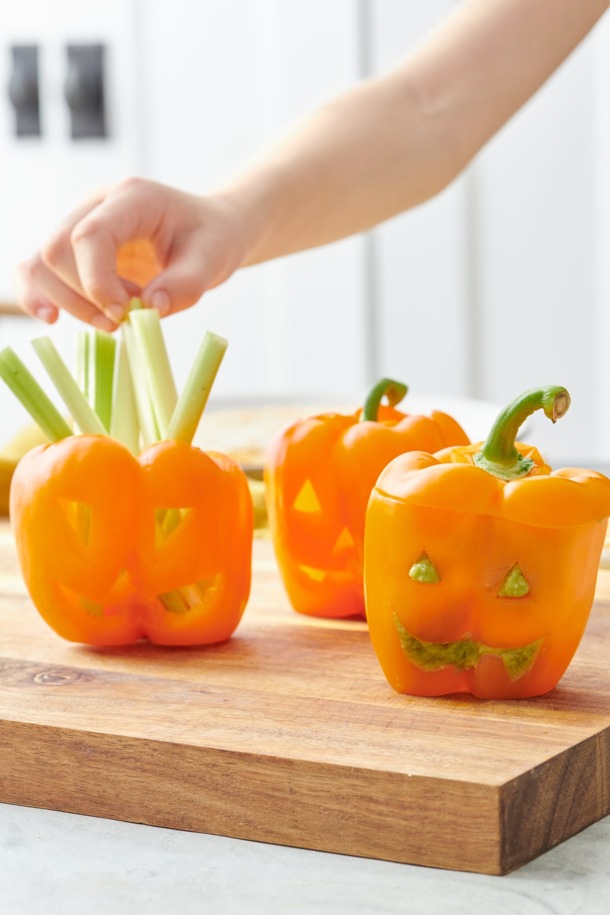 Peperoni Jack-o'-Lantern