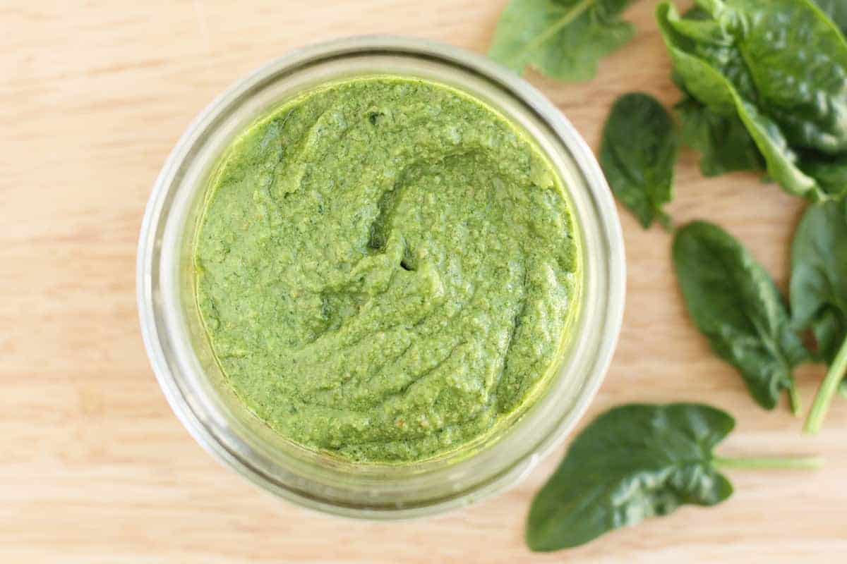 Pesto Di Spinaci Facile