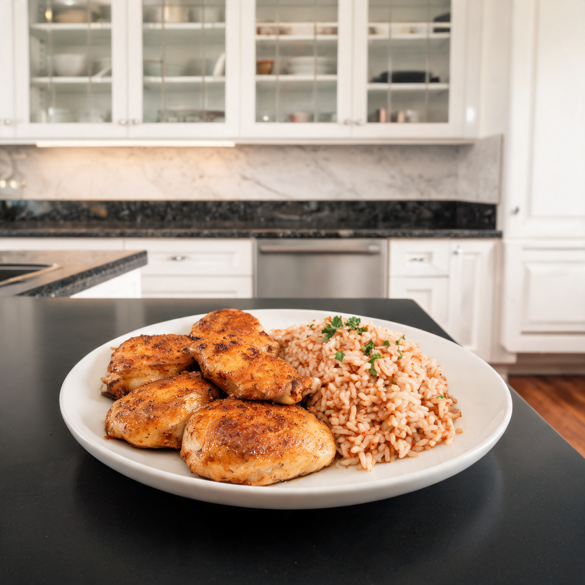 Petto di Pollo Speziato con Riso Piccante - La Ricetta Proteica che Ti Farà Impazzire