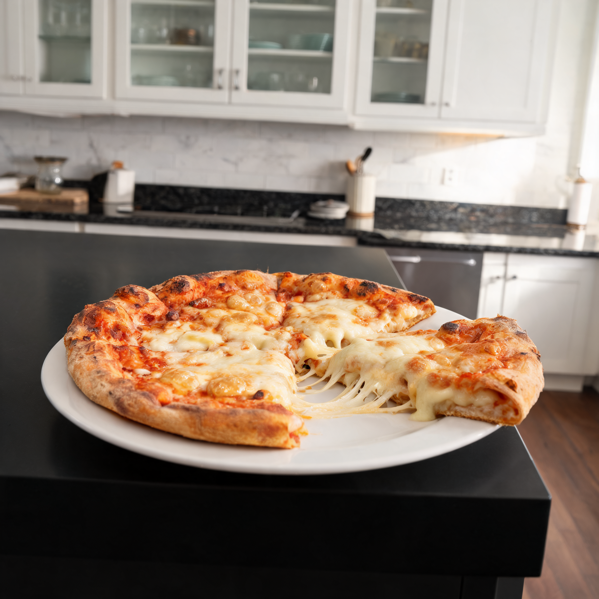 Pizza al Formaggio Ripiena - Versione Light e Proteica