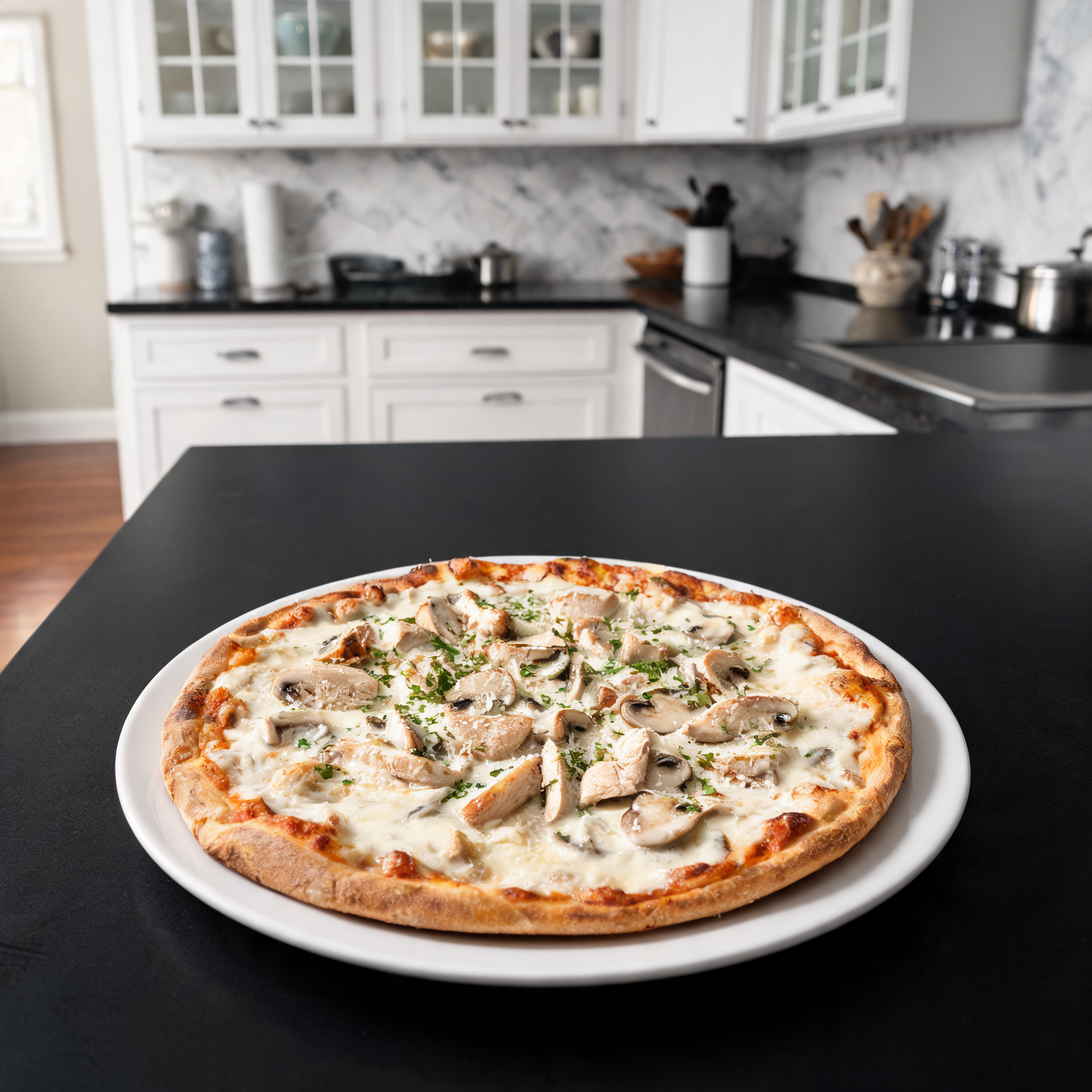 Pizza Alfredo Proteica - La Ricetta del Muscolo