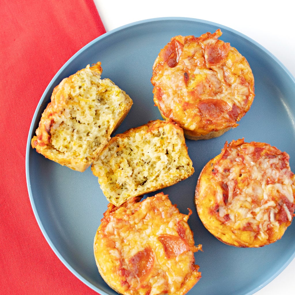 Muffin per pizza al formaggio facilissimi (con verdure nascoste!)