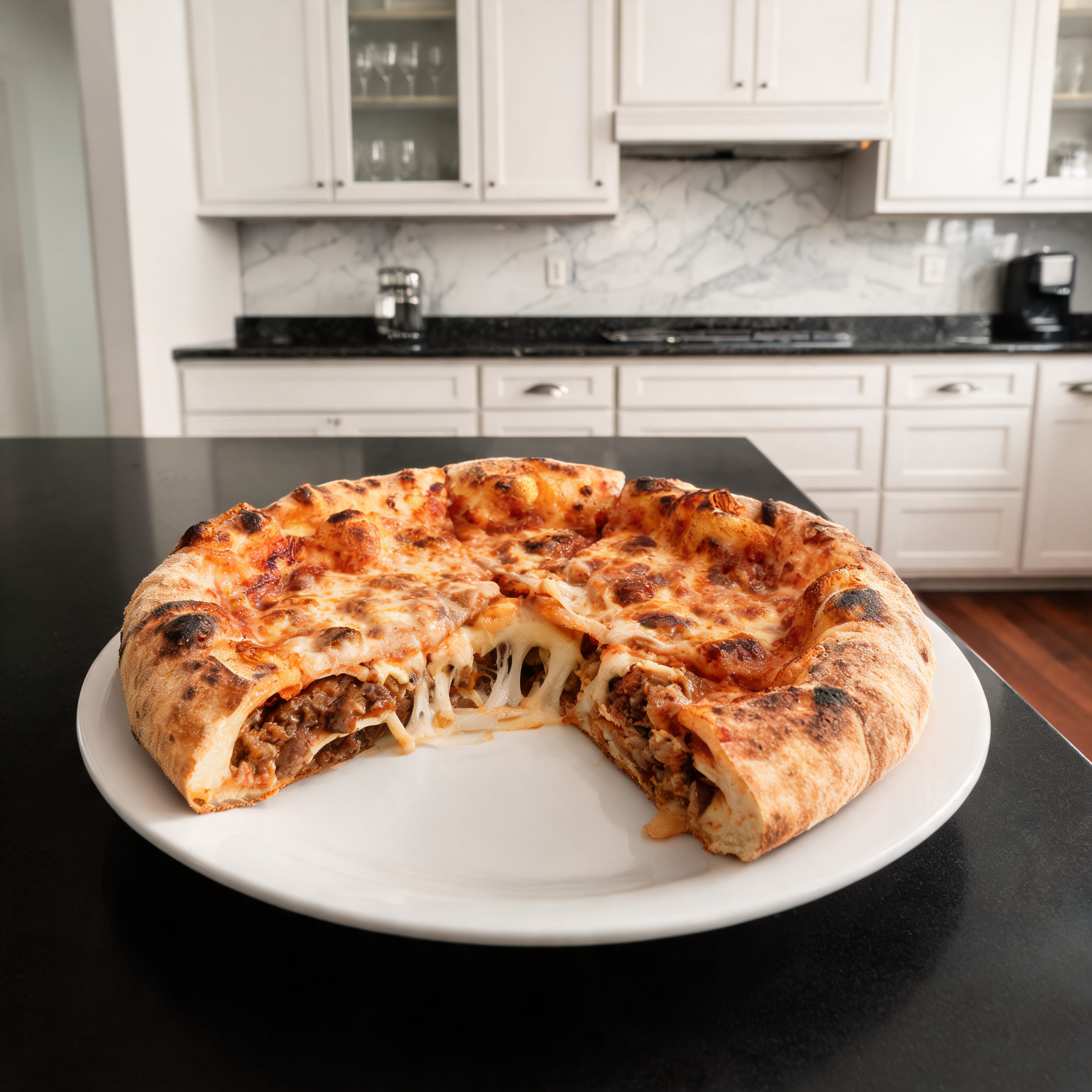 Pizza Ripiena Proteica: il Segreto dei Muscoli 💪