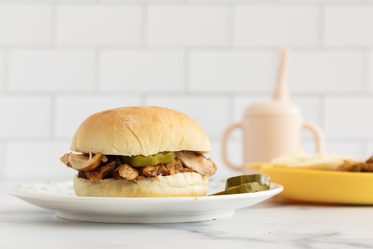 Pollo BBQ istantaneo più semplice (2 ingredienti!)