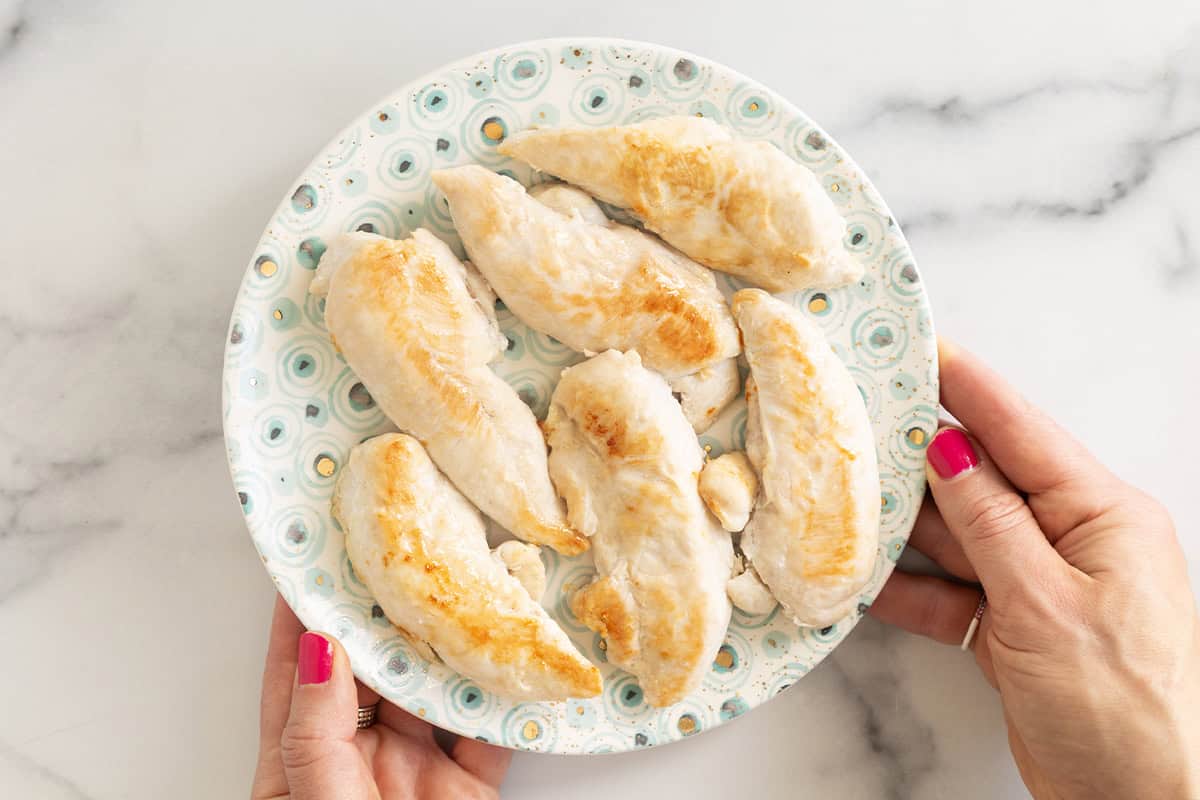 Pollo scottato in padella in 10 minuti (solo 3 ingredienti!)