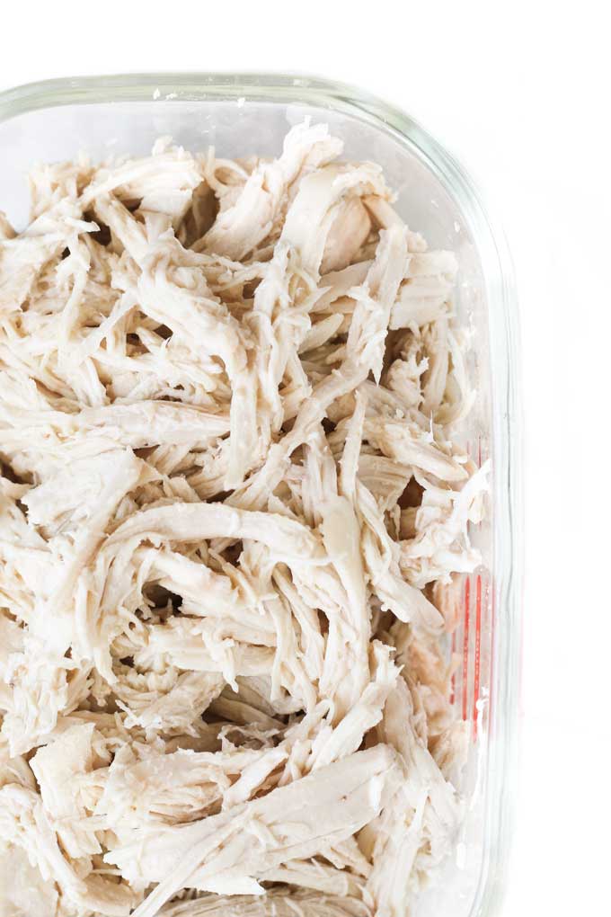 Pollo tagliuzzato a cottura lenta