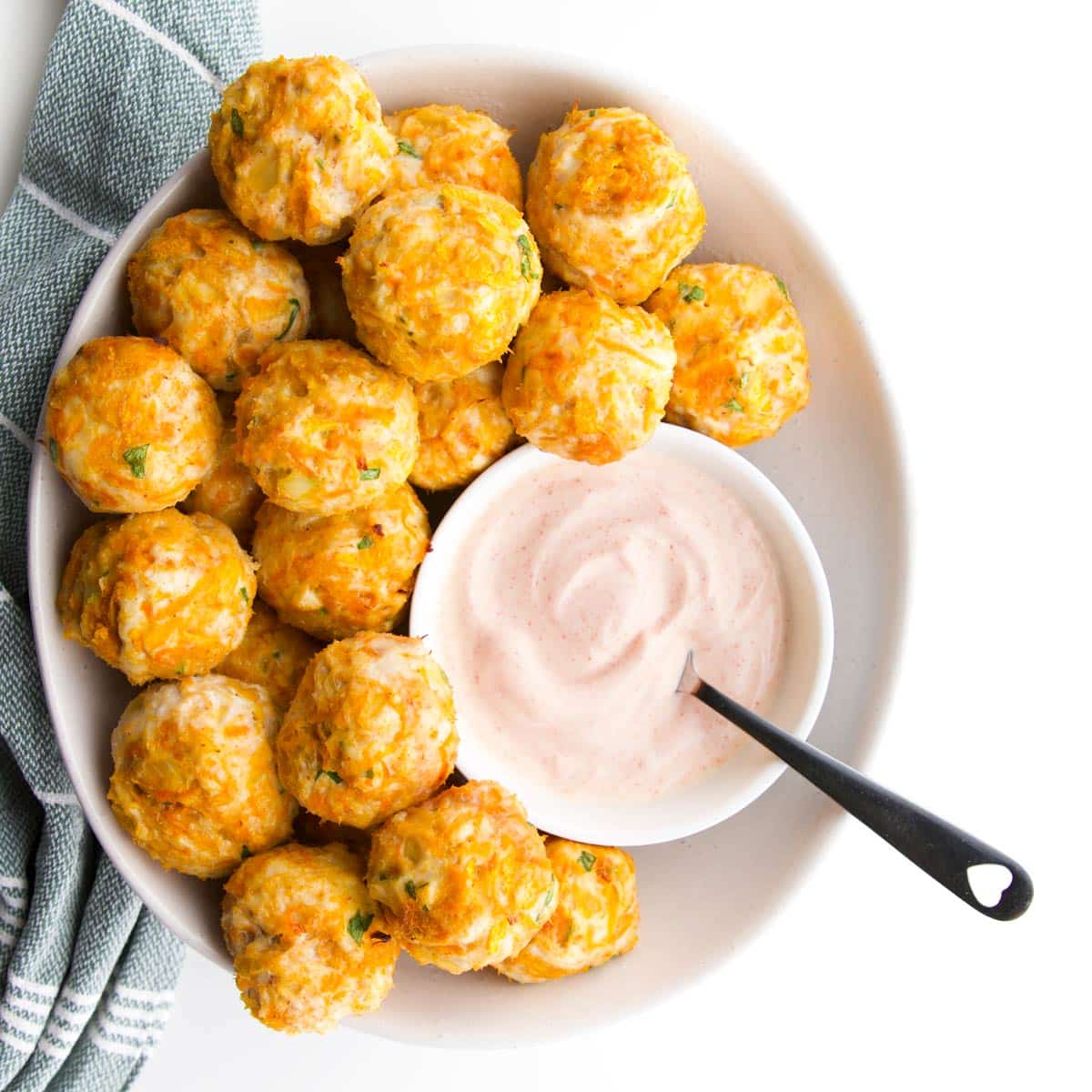 Polpette di pollo per neonati