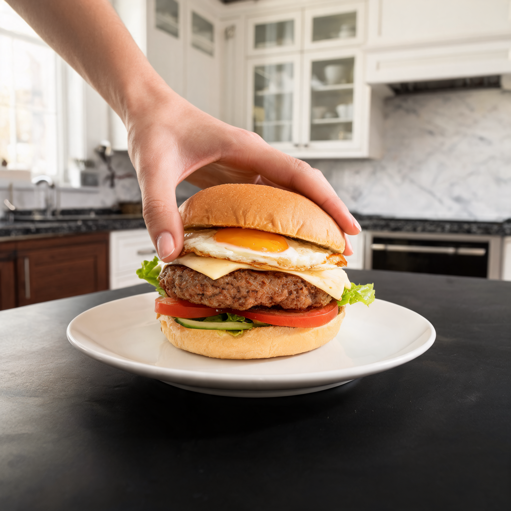 Polpettone Burger Colazione - Super Proteico!