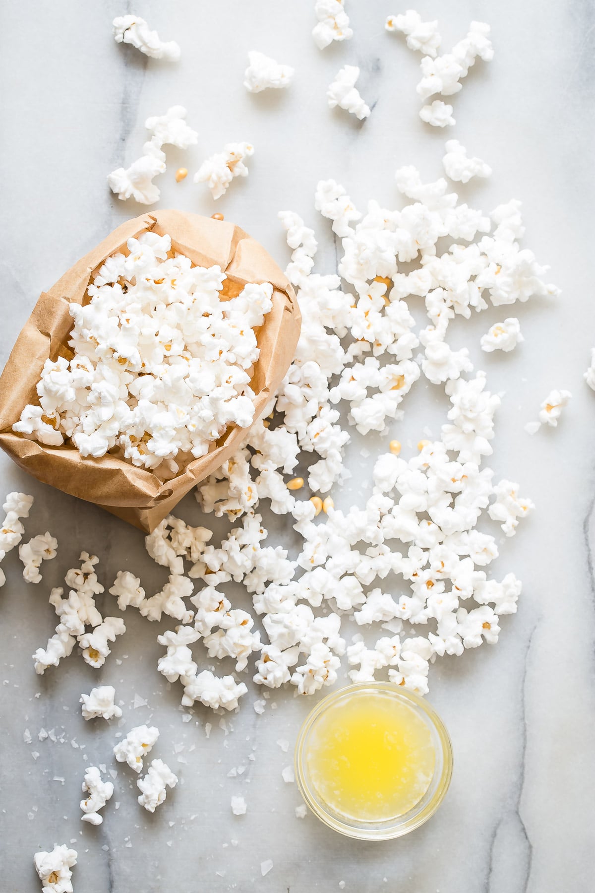 Popcorn del sacchetto di carta