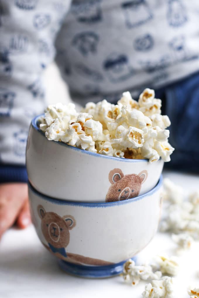 Popcorn fatti in casa in due modi