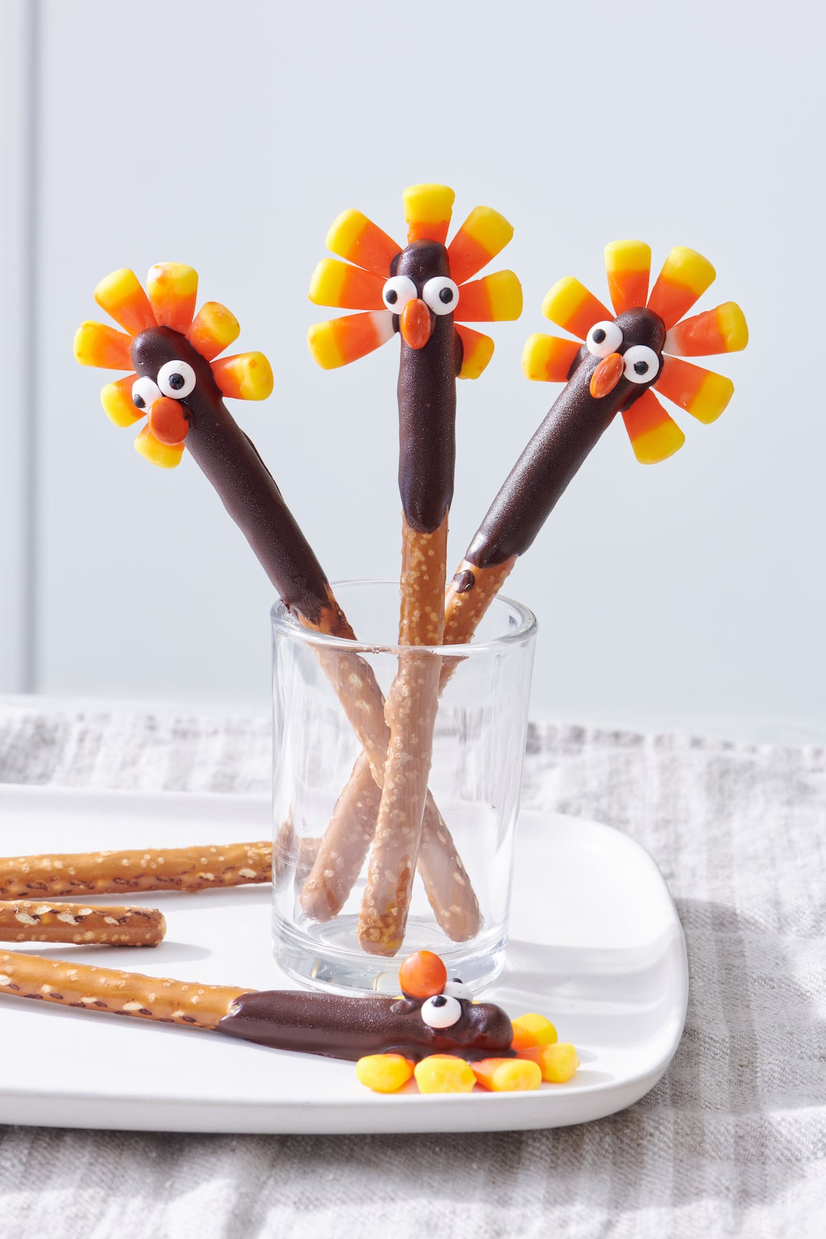 Pretzel al tacchino del Ringraziamento