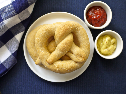 Pretzel morbidi fatti in casa