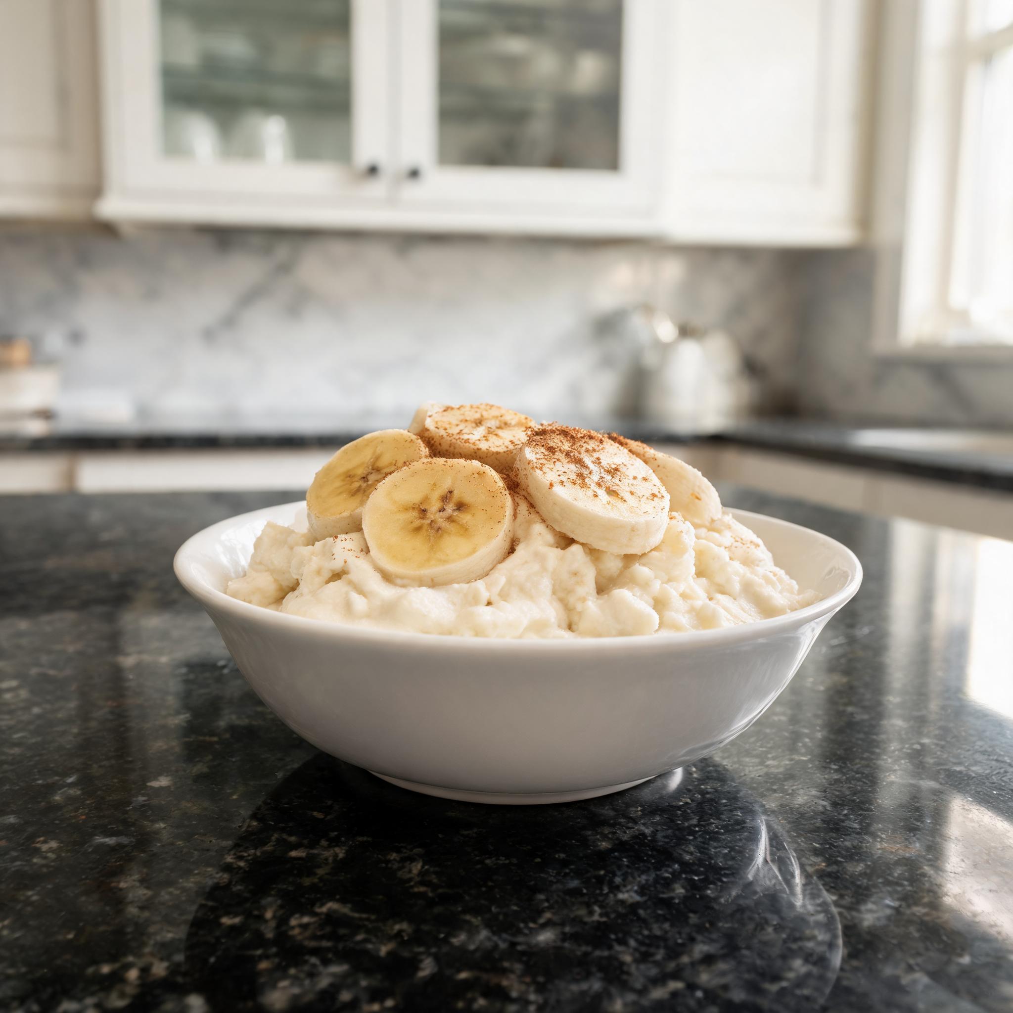 Budino Fluffy Banana e Ricotta: Dolcetto Proteico