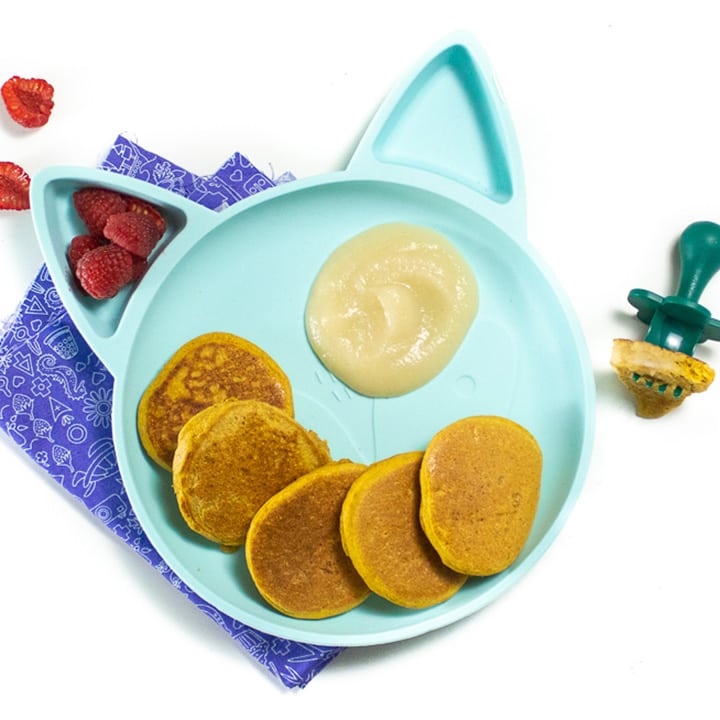 I migliori pancake alla zucca per neonati e bambini piccoli (solo 5 ingredienti!)