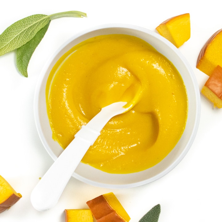 Purea di zucca (4+ mesi - fase 1)
