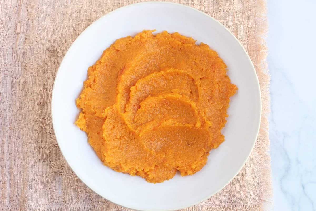 Purè di zucca (un lato facile da condividere)