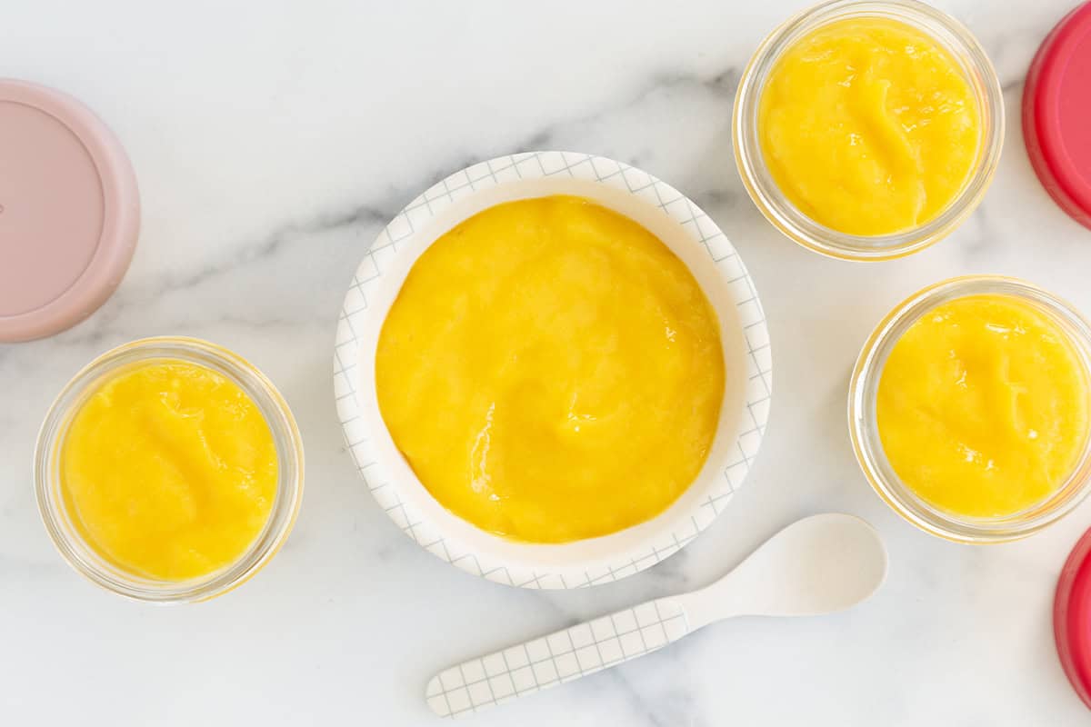 Purea di mango in 5 minuti
