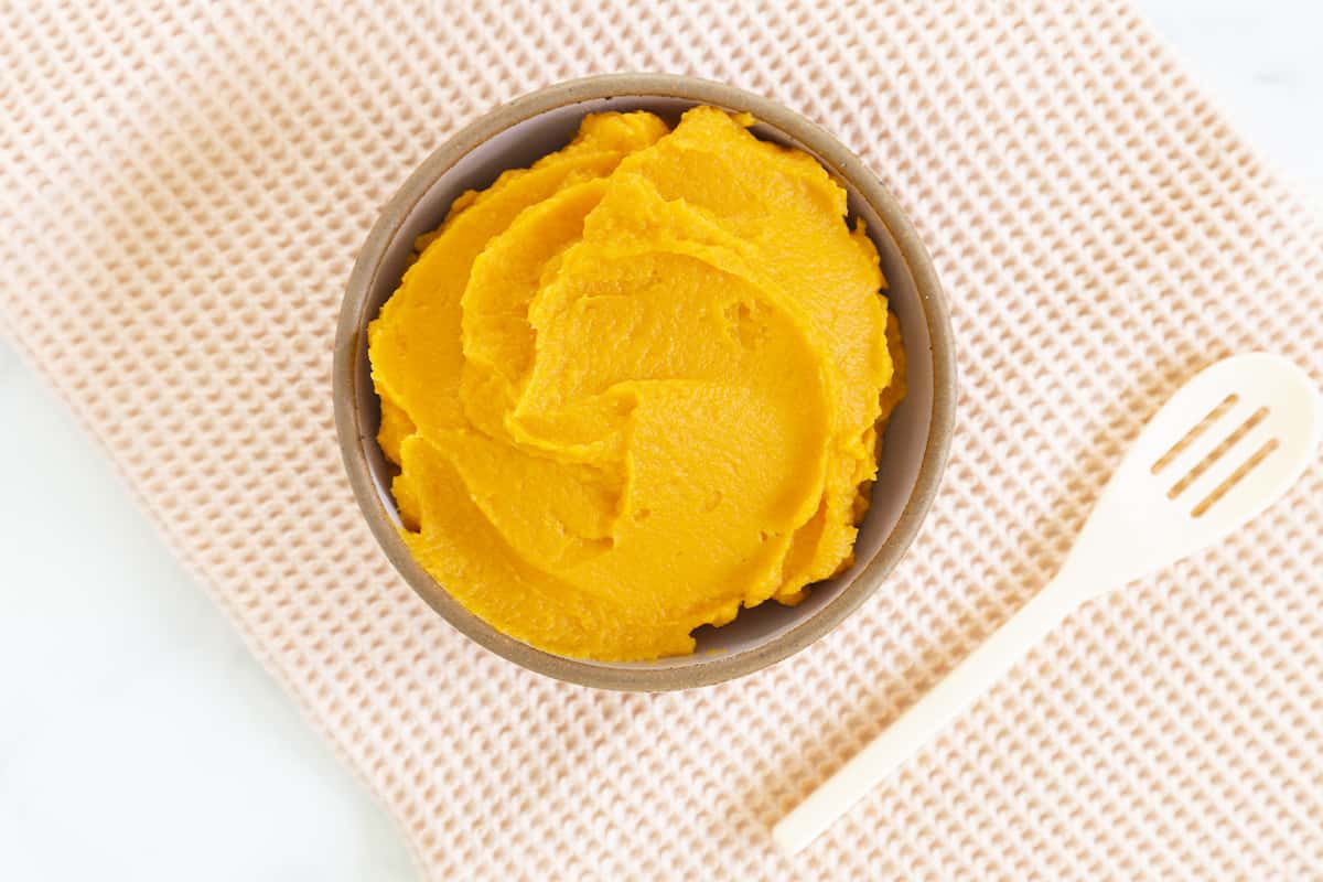 Purea di patate dolci
