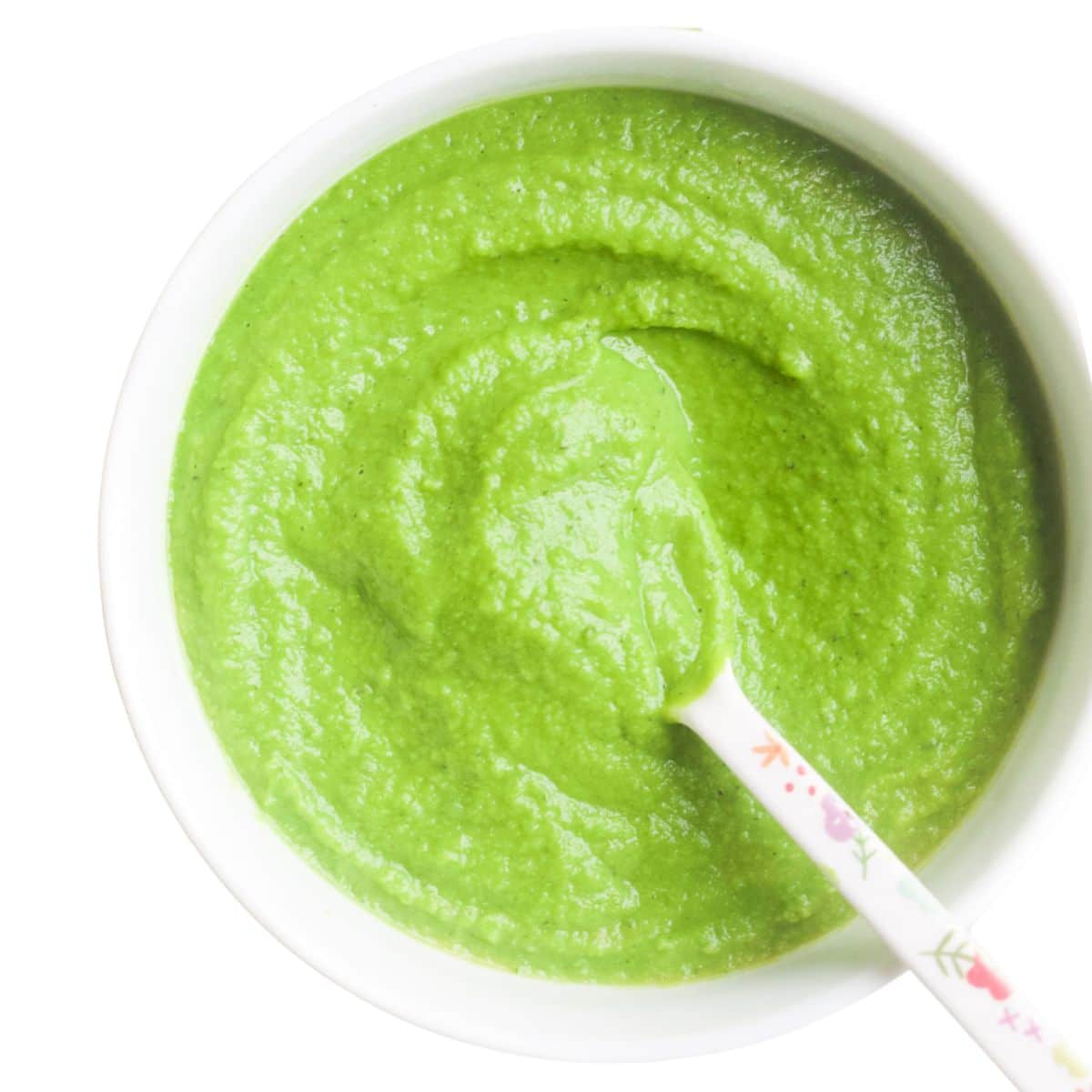 Purea di piselli alla menta - Fresca, facile e perfetta per i neonati e i pasti in famiglia
